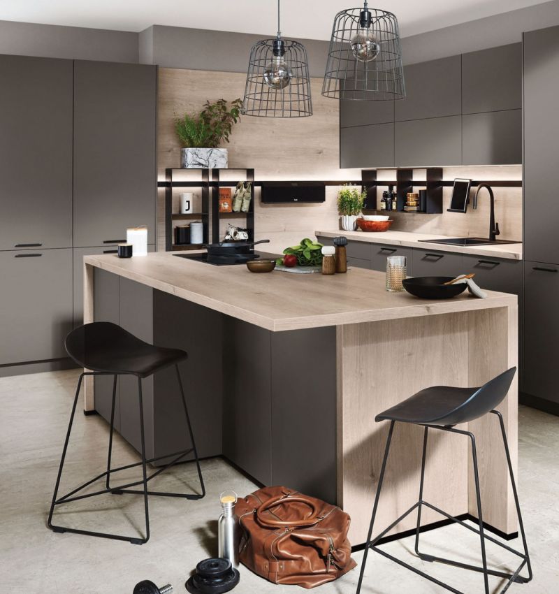 grey living room interior